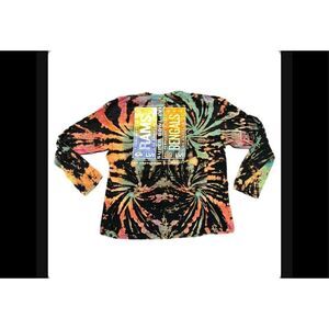 Los Angeles Rams vs. Cincinnati Bengals Super Bowl Tie-Dye Long Sleeve